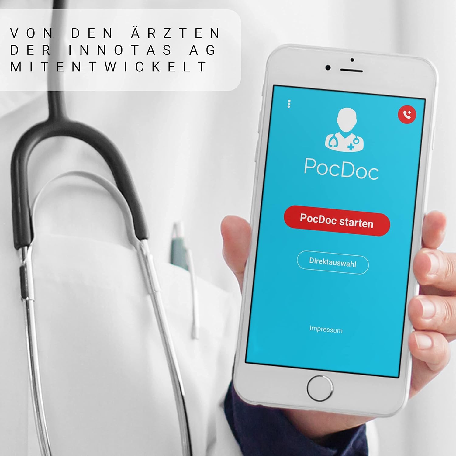 PocDoc Outdoor Smart Erste-Hilfe-Set nach DIN 13167 mit App – Reise, Sport & Motorrad + Pinzette & Wundreinigungstücher – Bild 7
