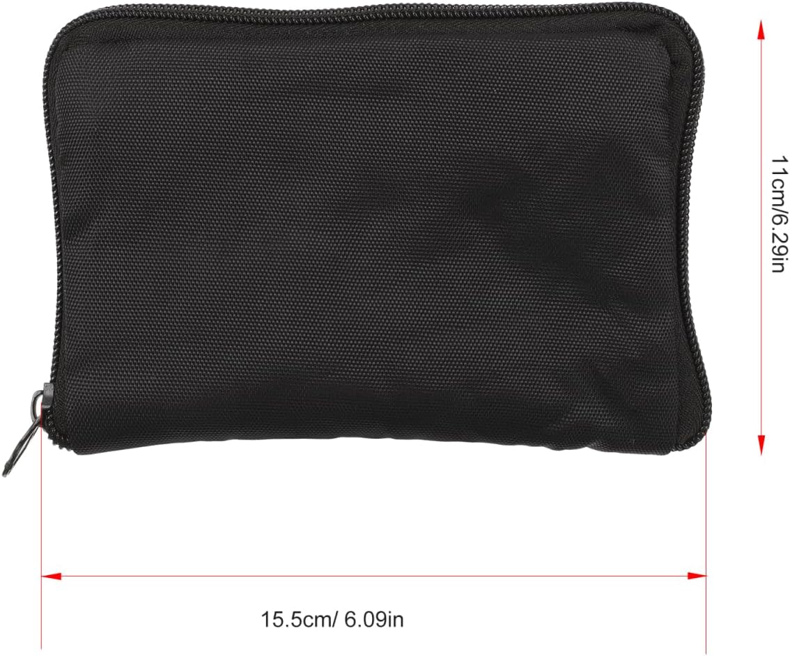 ULTECHNOVO Tasche mit Reißverschluss, tragbares Blutdruckmessgerät, Blutzuckermessgerät, Diabetiker-Organizer-Tasche für Diabetes-Patienten, Arztbedarf, Handtasche, Aufbewahrungsbox aus Stoff – Bild 6
