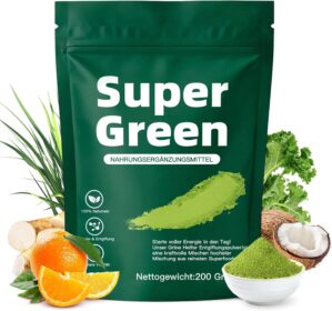 Grünes Entgiftungspulver, 200 g Su...