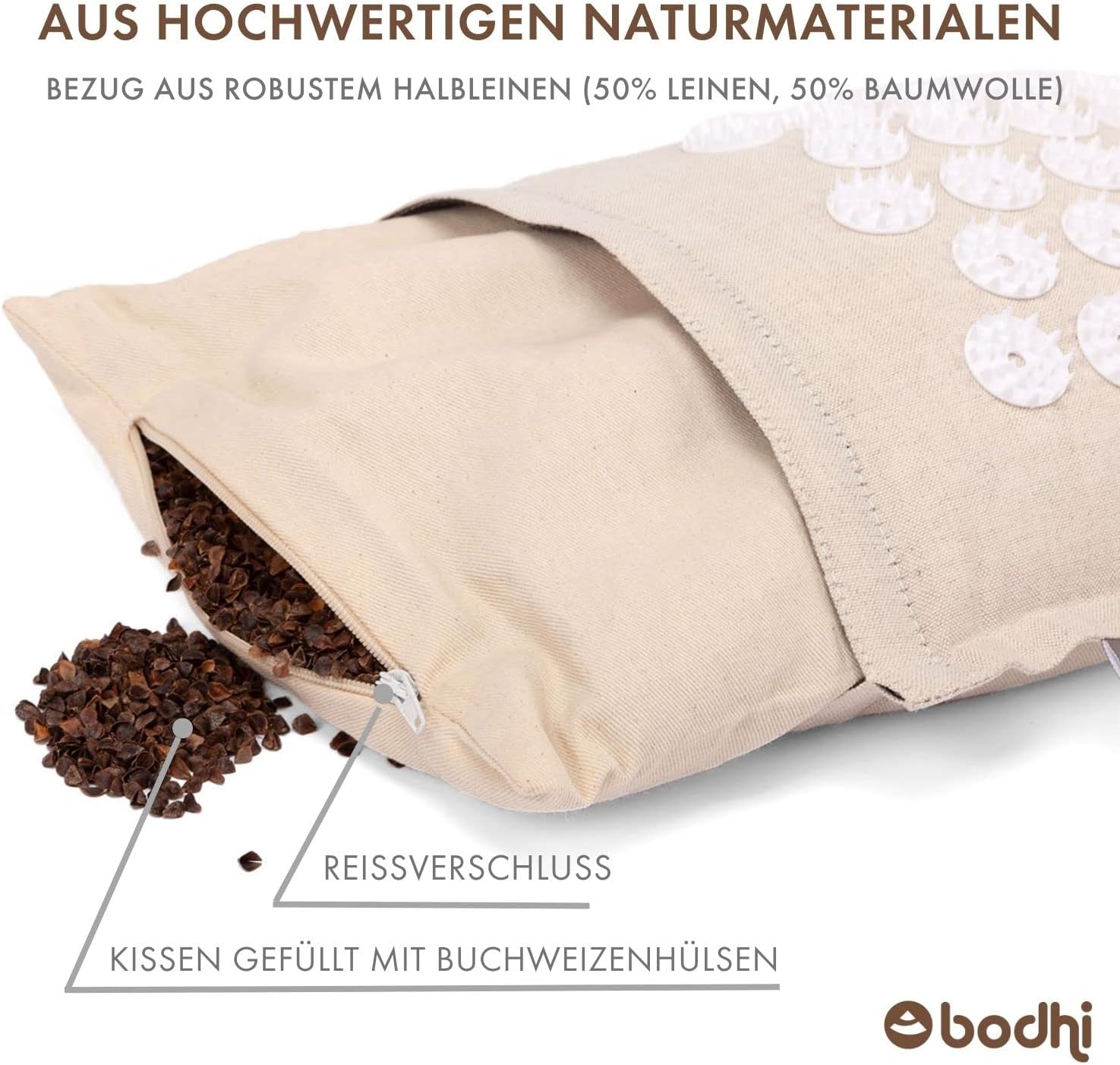 Vital Eco Akupressurmatten- und Kissenset – Bild 4