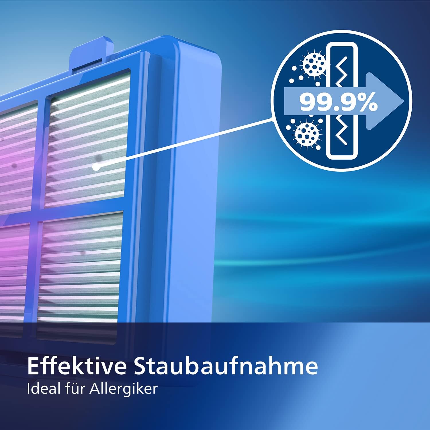 Philips FC9555/09 PowerPro Active beutelloser Staubsauger (900 W, 1,5 L Staubvolumen, inkl. Mini-Turbo-Saugbürste, Hartbodendüse) – Bild 6
