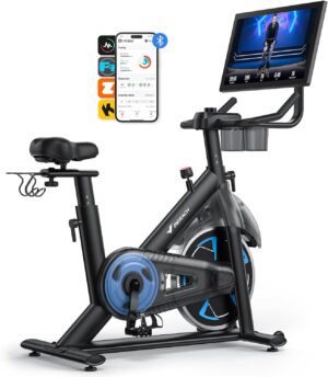 MERACH Heimtrainer Fahrrad mit 21,5...