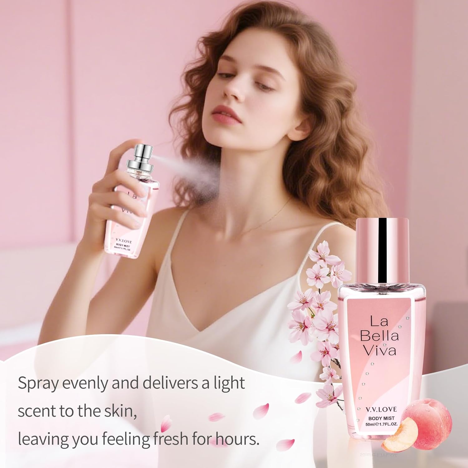 Geschenkset Damen, Geschenk Pflegeset Damen, Weihnachtsgeschenke, Geburtstagsgeschenke, Geschenkideen für Mütter, Freundinnen, Kollegen, Beauty-Set mit Bodylotion, Parfüm, Duschgel – Bild 3