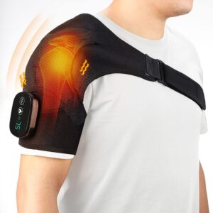 Beheizte Schulterstütze mit Vibrat...