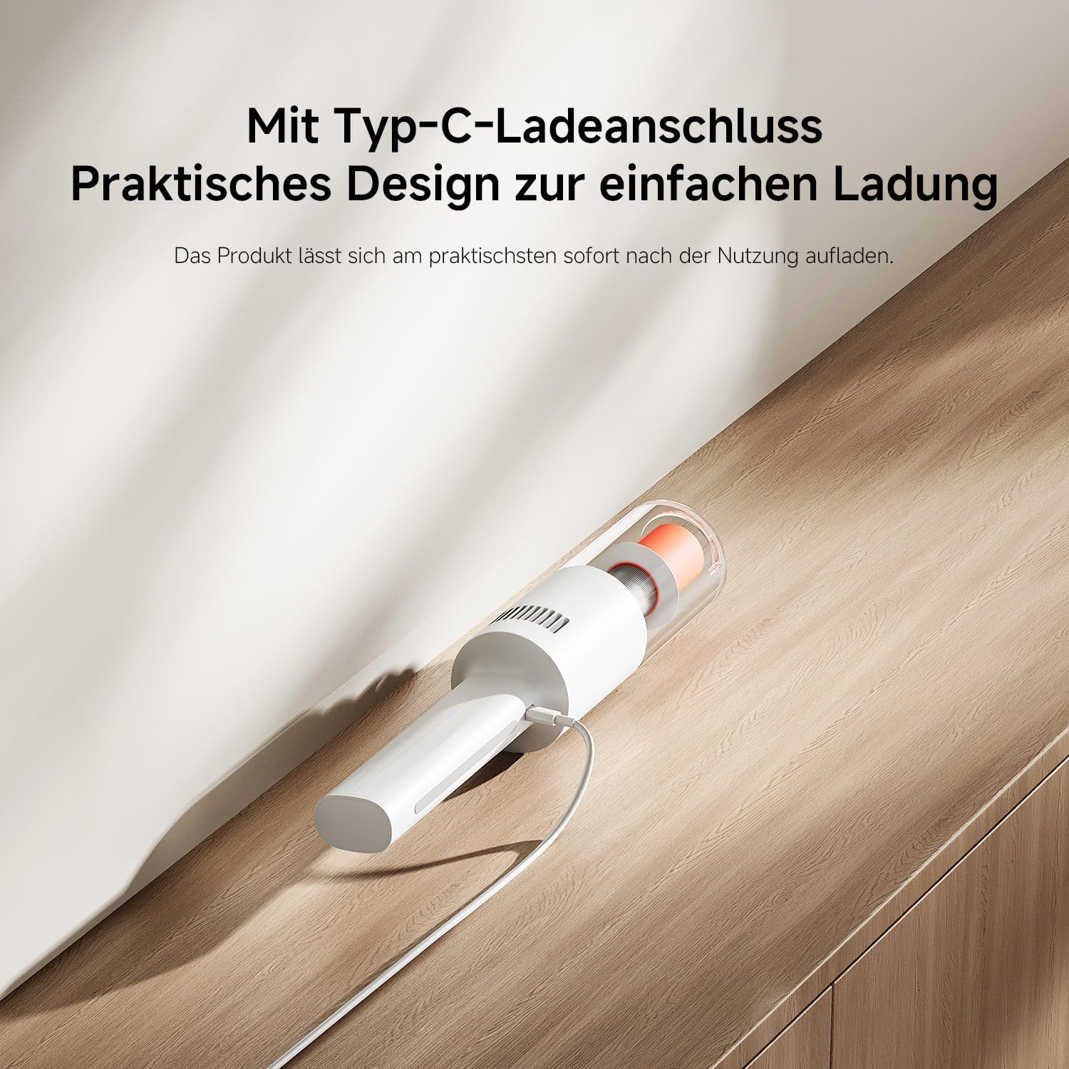 XIAOMI P30 Akku-Staubsauger, 22 kPa/50 AW Saugleistung, leicht und mühelos zu handhaben, bis zu 40 Minuten Laufzeit, präzise 5-stufige Filterung, 2 Bürstenaufsätze, geeignet für Zuhause und Auto – Bild 12