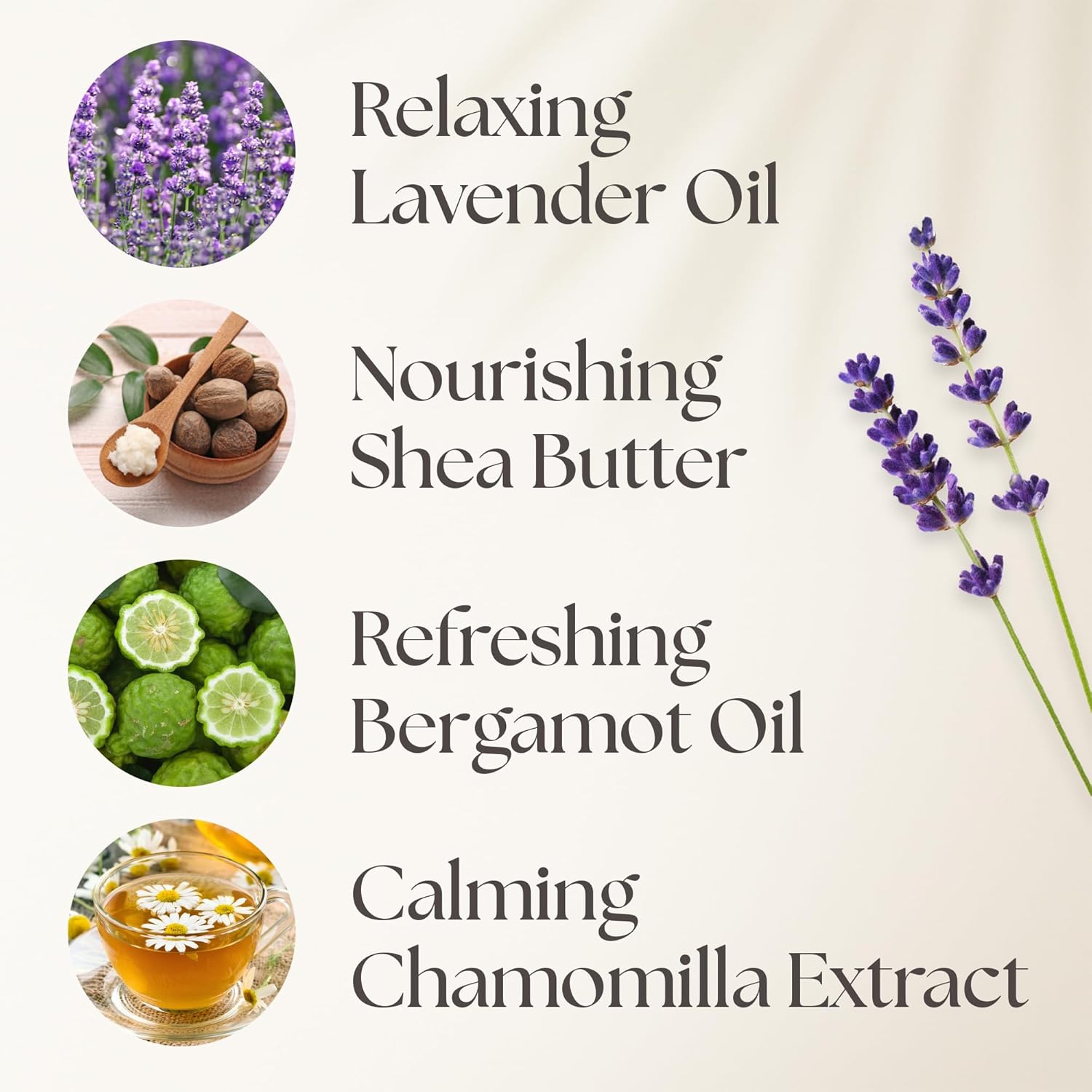 Nurture by Nature Wellness-Geschenkset für Frauen – 6-teiliges Bade- und Beauty-Set mit Körperbutter, Duschöl, Kissenspray, Badesalz und Schlafmaske – ideal für Weihnachten, Muttertag und Geburtstage – Bild 6