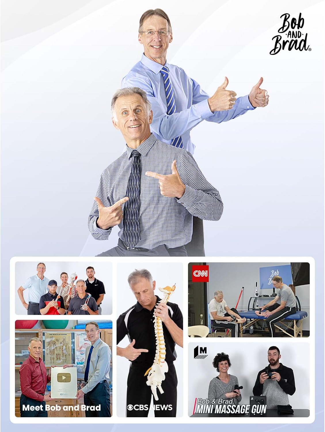 BOB AND BRAD Q2 Mini-Massagepistole – Tiefengewebe-Massagepistole für Rücken und Schulter, starke Perkussions-Massagepistole für Büro, Sport und Reisen – leise, mit Etui, USB-C und 5 Aufsätzen – Bild 9