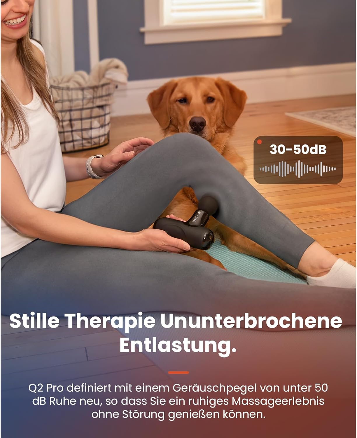 Bob und Brad Q2 Pro Mini-Massagepistole mit Wärme und Kälte, Massagepistole im Taschenformat für Tiefengewebemassage, ultraleichtes Percussion-Muskelmassagegerät mit Tragetasche für Muskelentspannung – Bild 6