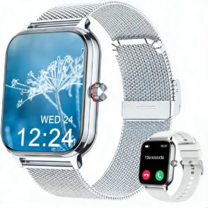 LODIMEKE Smartwatch Herren Damen Te...