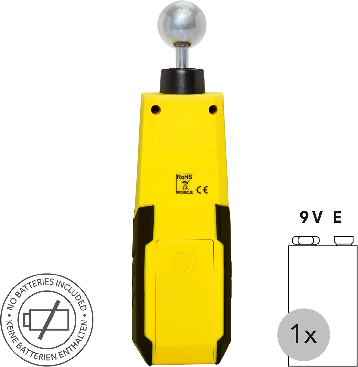 TROTEC BM31 Feuchtigkeitsindikator-Feuchtemessgerät – zerstörungsfreie Messung für Wand, Boden und Decke, 0–100 Stellen, 5–40 mm Eindringtiefe – Bild 5