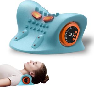 Nackenmassagegerät mit Wärme, 3D-...