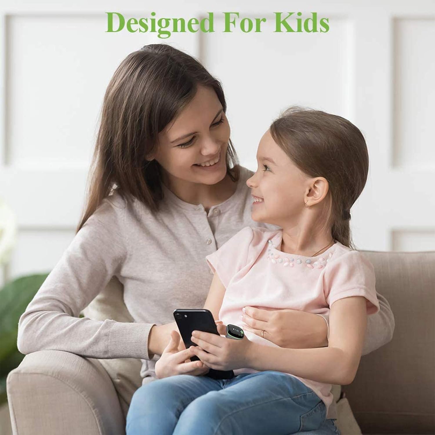 ViATOM Pulsoximeter für Kinder, Pulsoximeter für Kinder, Sauerstoffmessgerät, Sauerstoffsättigungsmessgerät, SpO2- und Pulsmessung, Blutsauerstoffgehalt mit Audio-Erinnerung in App und Gerät, Bluetooth – Bild 7
