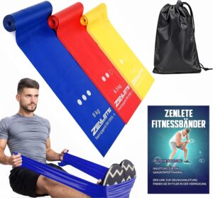 Fitnessbänder 2,5 m lang – Wider...