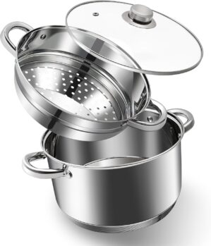 AuFranc Dampfgarer aus 18/10 Edelst...