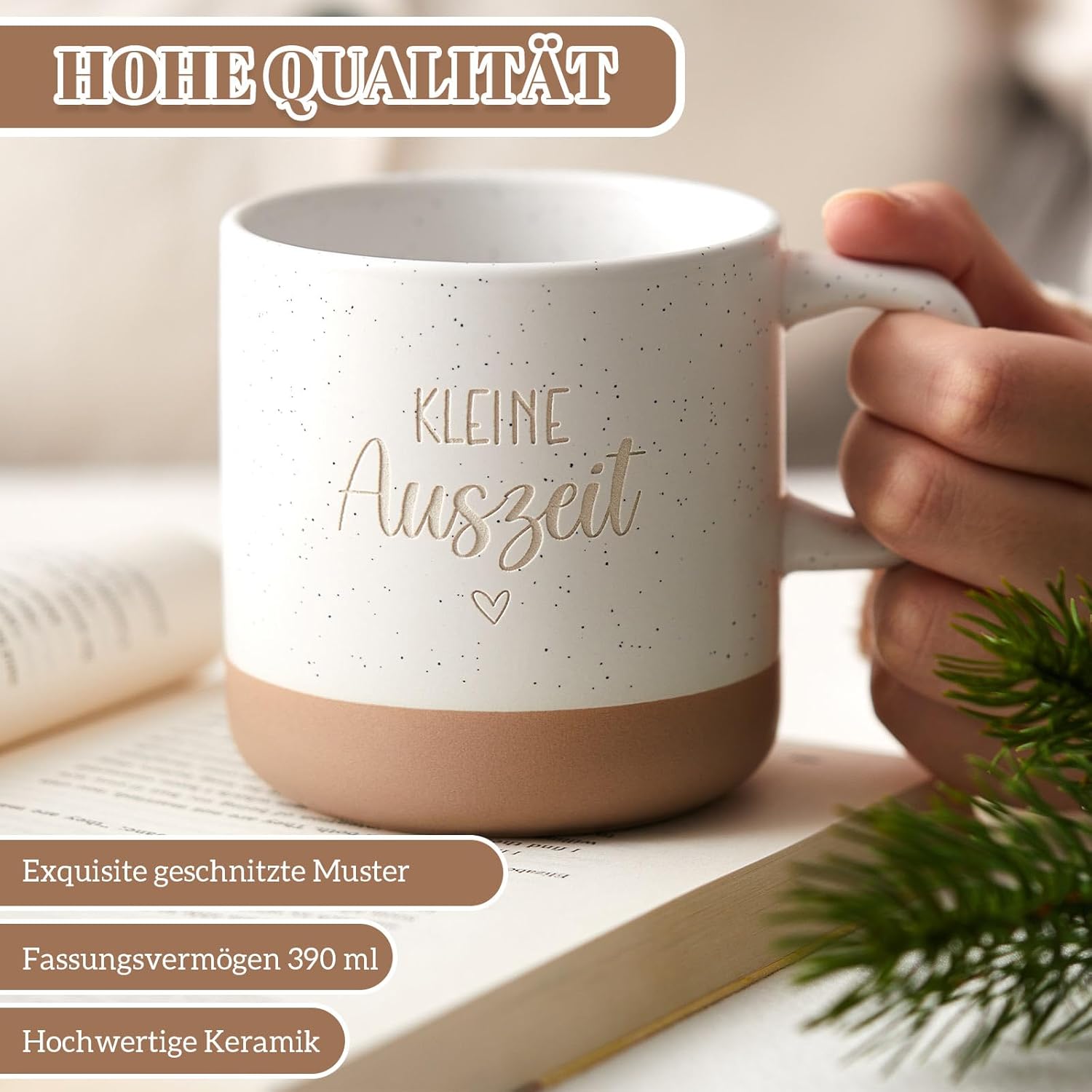 Xuniea Kleiner Auszeit-Geschenkkorb, Wellness-Geschenke-Set für Frauen, Entspannungsritual, Geschenkset für Sie, Frauentag, 18, 40, 70. Geburtstag, Geschenk für beste Freundin, Kollegin, Schwester, Mama, Oma (grün) – Bild 4