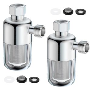 2 Stück Wasserfilter Dusche 1/2 Zo...