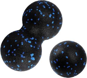 Faszienball Set, 2er Set Massagebä...