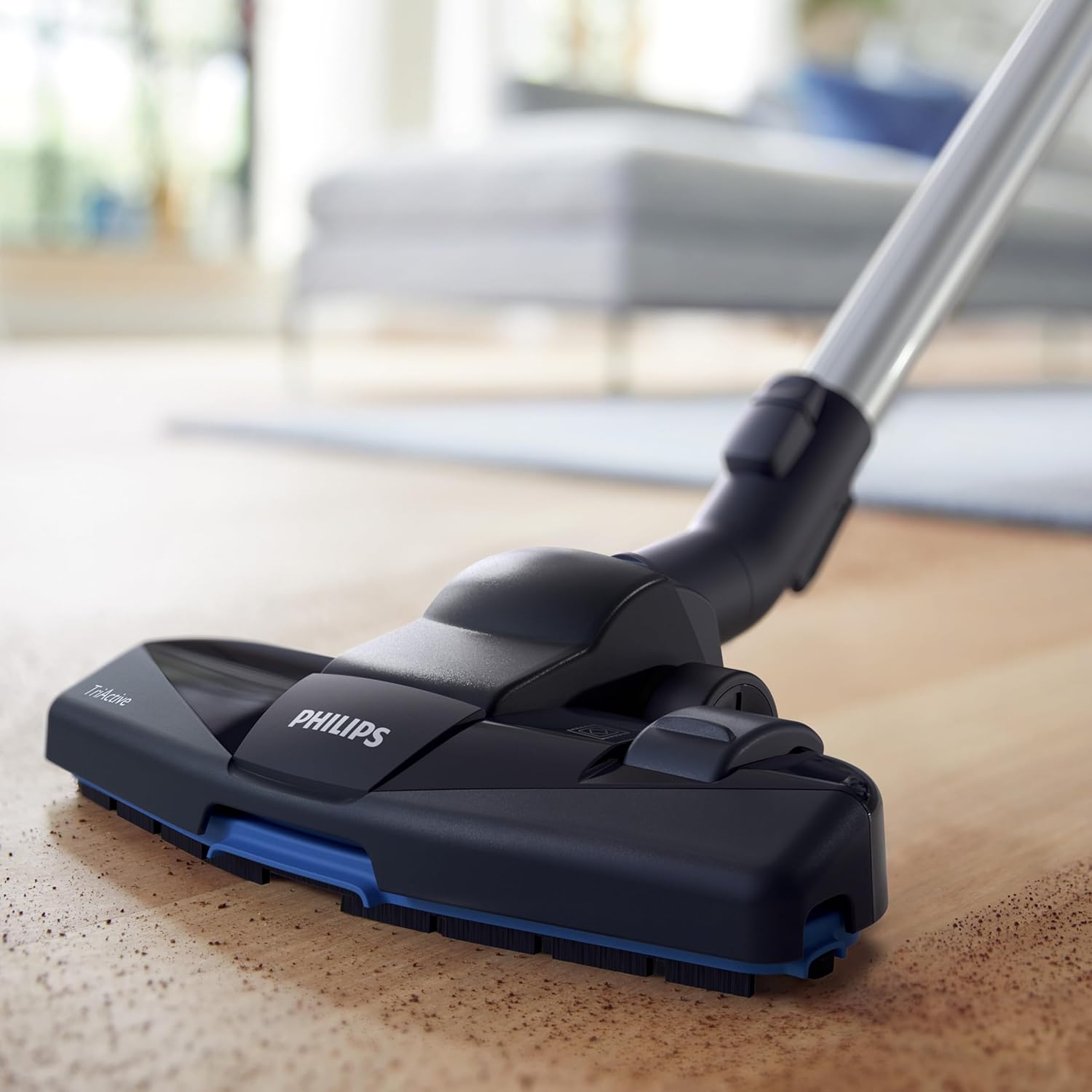 Philips PowerPro kompakter beutelloser Staubsauger (sehr geringer Stromverbrauch bei hoher Leistung, 1,5 l Staubvolumen, integriertes Zubehör) – Bild 4