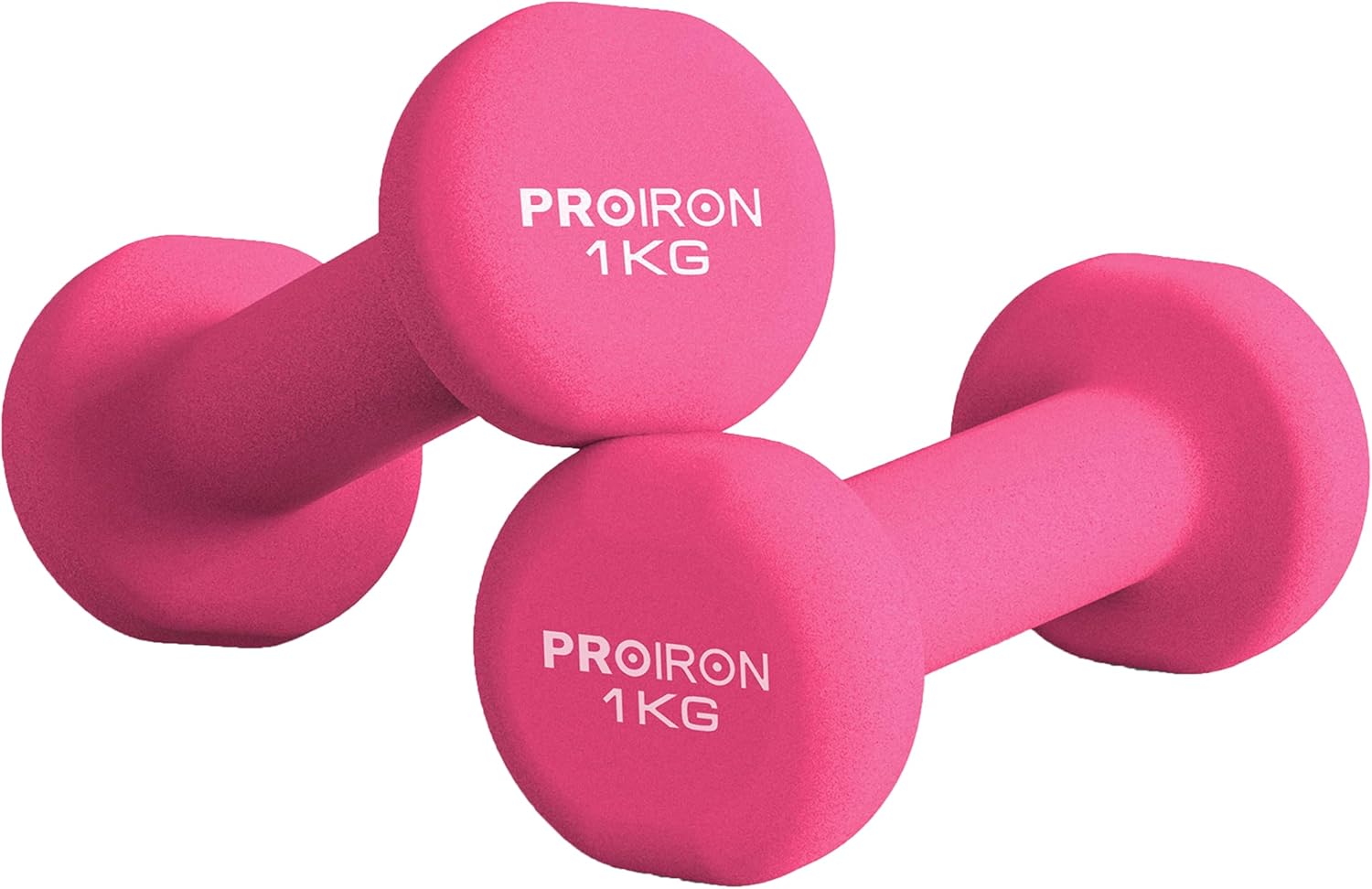 Proiron Neopren-Hantel-Set, kleine Hanteln (2er-Set) für Damen, Gymnastik, Yoga, Pilates und Kinder