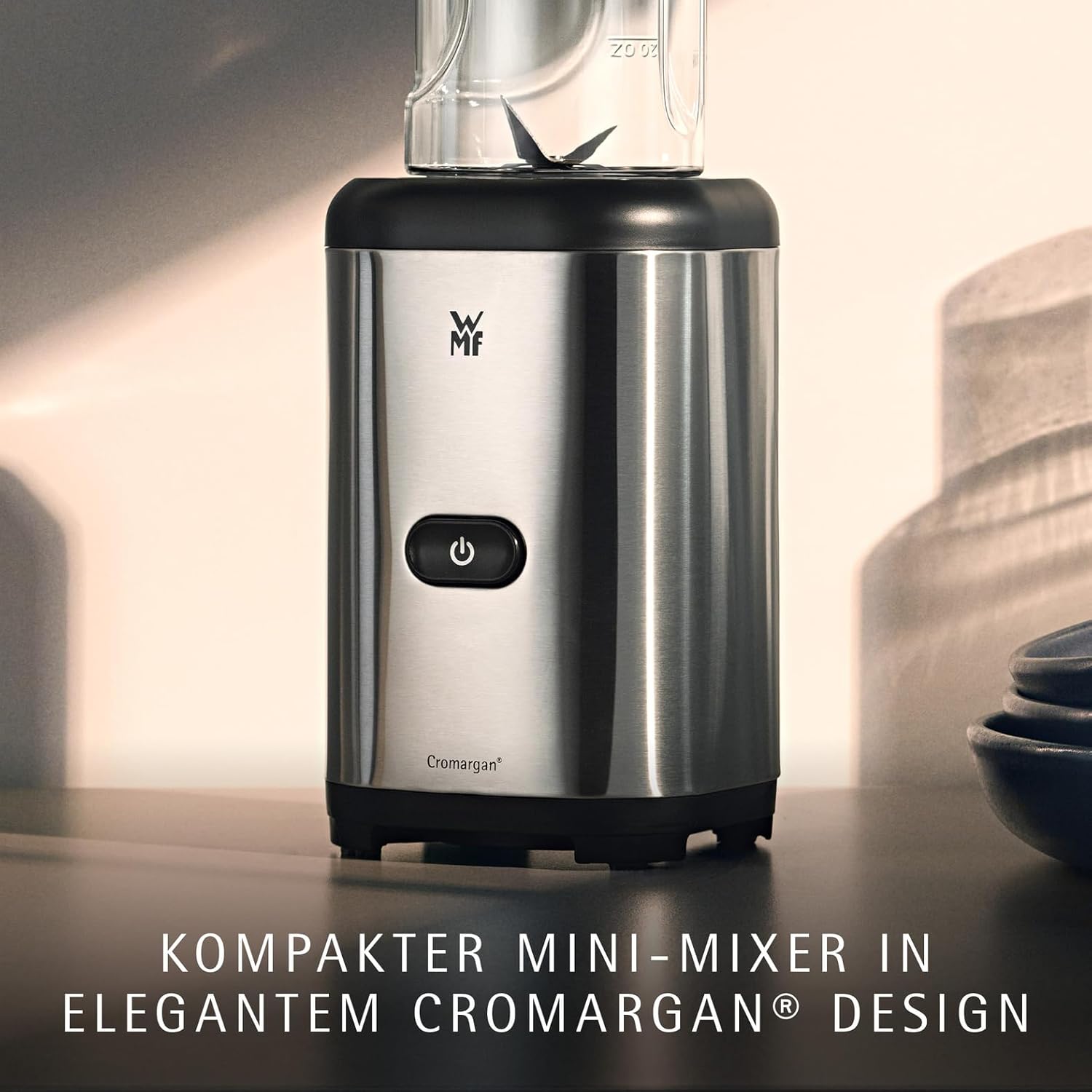 WMF Kult Mix & Go Mini-Smoothie-Maker, Shake-Mixer, Mixer elektrisch, 300 Watt, Tritan-Kunststoffflasche – Bild 2
