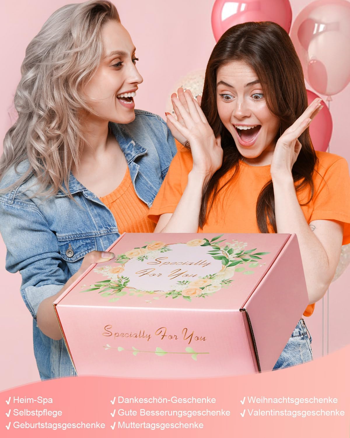 Geschenke für Frauen, Geburtstagsgeschenk für Frauen, Geburtstag einer Freundin, Geschenkset für Schwester, beste Freundin, Mutter, Valentinstag, Muttertag, Weihnachtstag – Bild 2