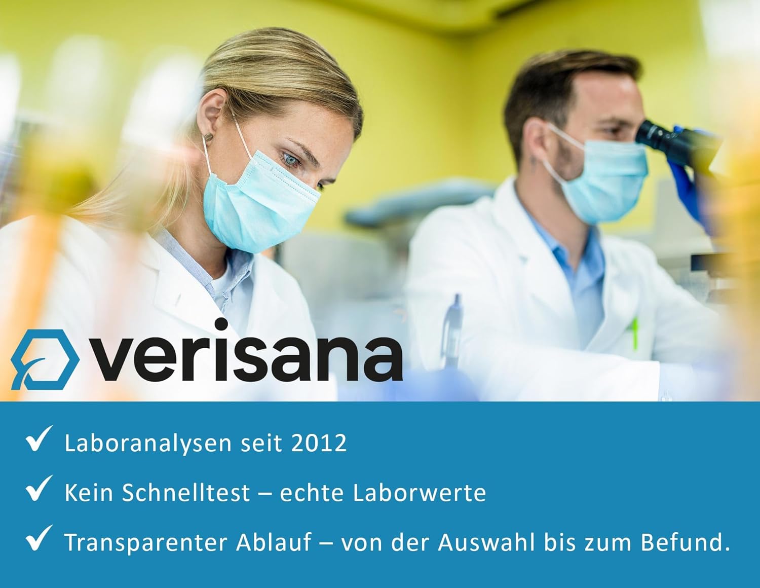 Schilddrüsentest, umfassender Test für Schilddrüsenerkrankungen, Autoimmunerkrankungen (z. B. Hashimoto), Laboranalyse von T3-, T4-, TSH- und aTPO-Werten, Verisana – Bild 6