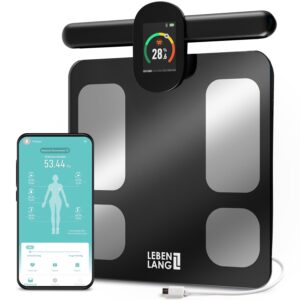 LEBENLANG Fitness Körperfettwaage ...