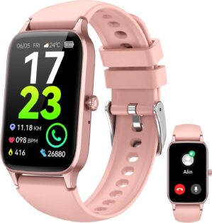 Smartwatch Herren Damen 1,57 Zoll H...