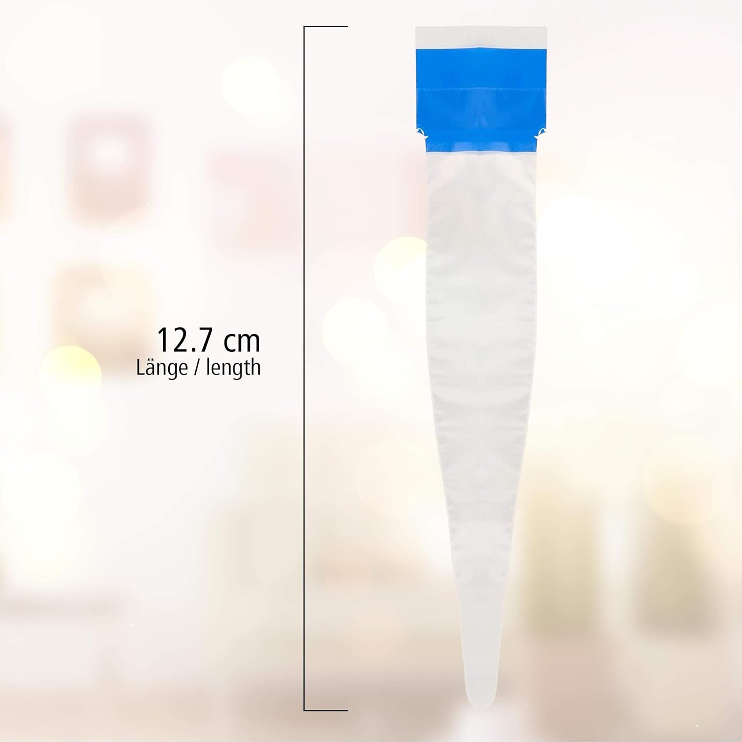Lantelme 4298 Hygienehüllen für Fieberthermometer ohne Gleitmittel, für Erwachsene/Baby, Thermometer-Schutzhüllen, 100 Stück – Bild 6