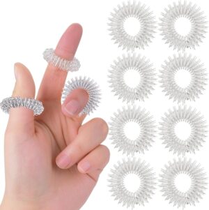 8-teiliges Akupressurring-Set, Akup...