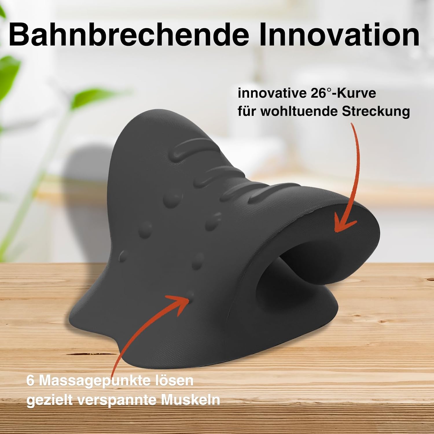 Reiteag Cloudy Neck, Neck Cloud Original, Nackendehner, orthopädischer Testsieger, Premium Nackenhöcker-Weg-Korrekturkissen, lindert Verspannungen und Steifheit im Nacken – Bild 6