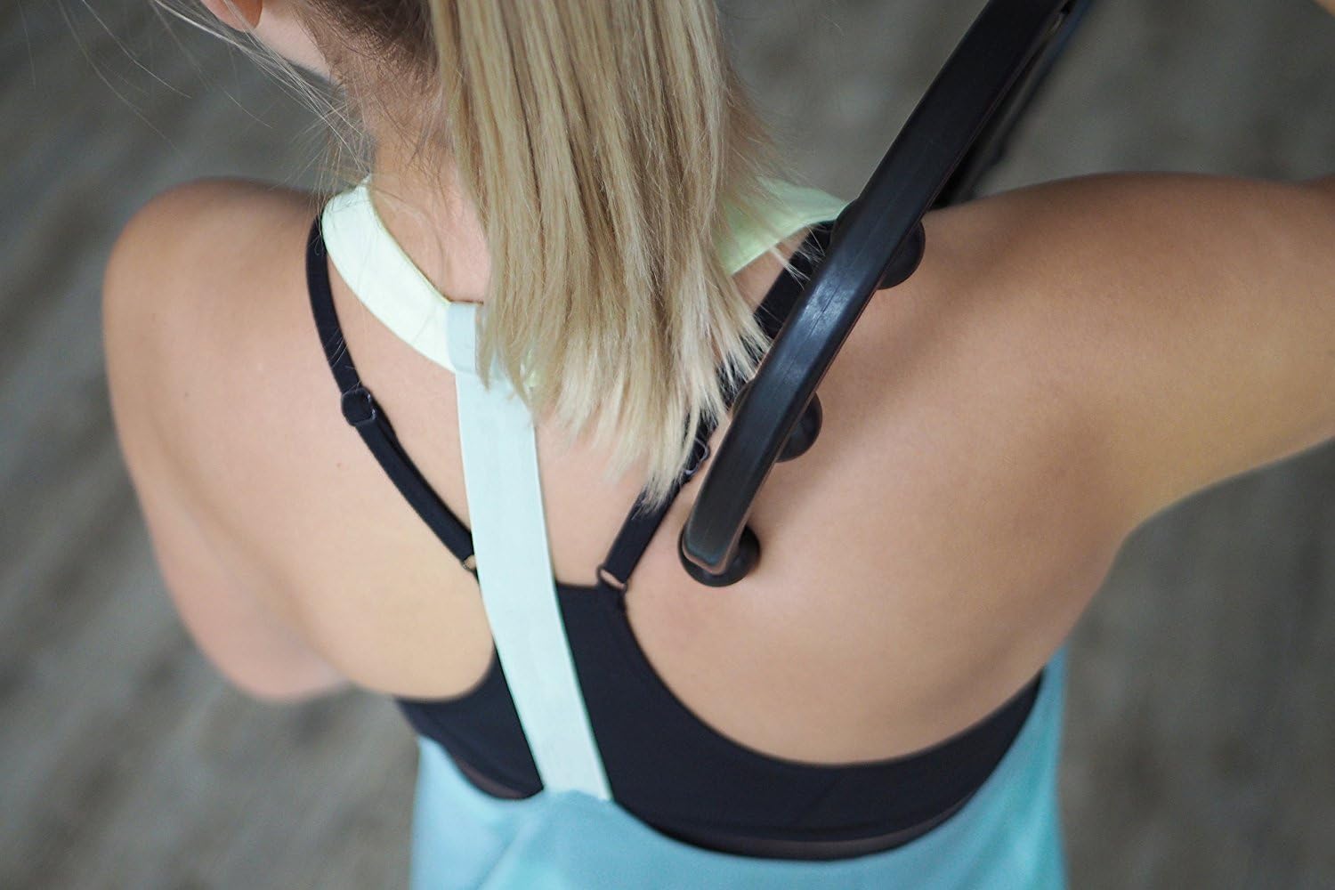 Triggerpunkt-Massagegerät ✓ Sapura Health ✓ Deutscher Gebrauchsgriff ✓ Selbstmassagegerät ✓ Faszienverklebungen lösen ✓ Triggerpunkt-Selbstmassagegerät ✓ Nacken lockern ✓ Massagegerät für Schultern und Rücken ✓ Effektive entlastende Triggerpunktmassage ✓ – Bild 3