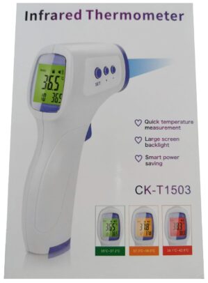 Infrarot-Fieberthermometer, kontakt...
