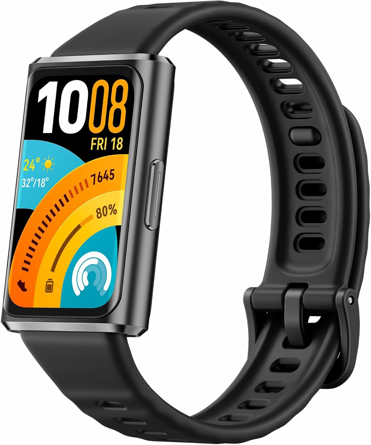 HUAWEI Band 11 Pro Smartwatch, autonomer GPS-Fitness-Tracker, 1,62 Zoll AMOLED 2000 Nits, Herzfrequenz- und Schlaf-Tracking, SpO2, Wohlbefinden, Bluetooth, 5 ATM, Android und iOS, Legierungsgehäuse, Schwarz