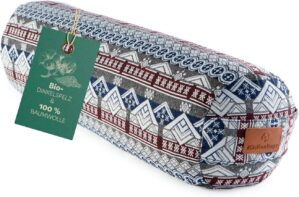 Rundes Yoga Bolster „Krishna“ m...
