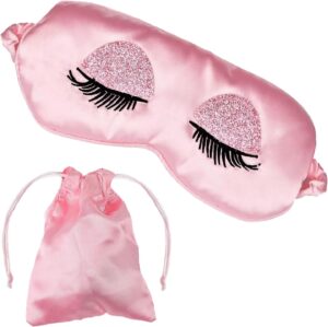 Seiden-Schlafmaske, weiche Satin-Sc...