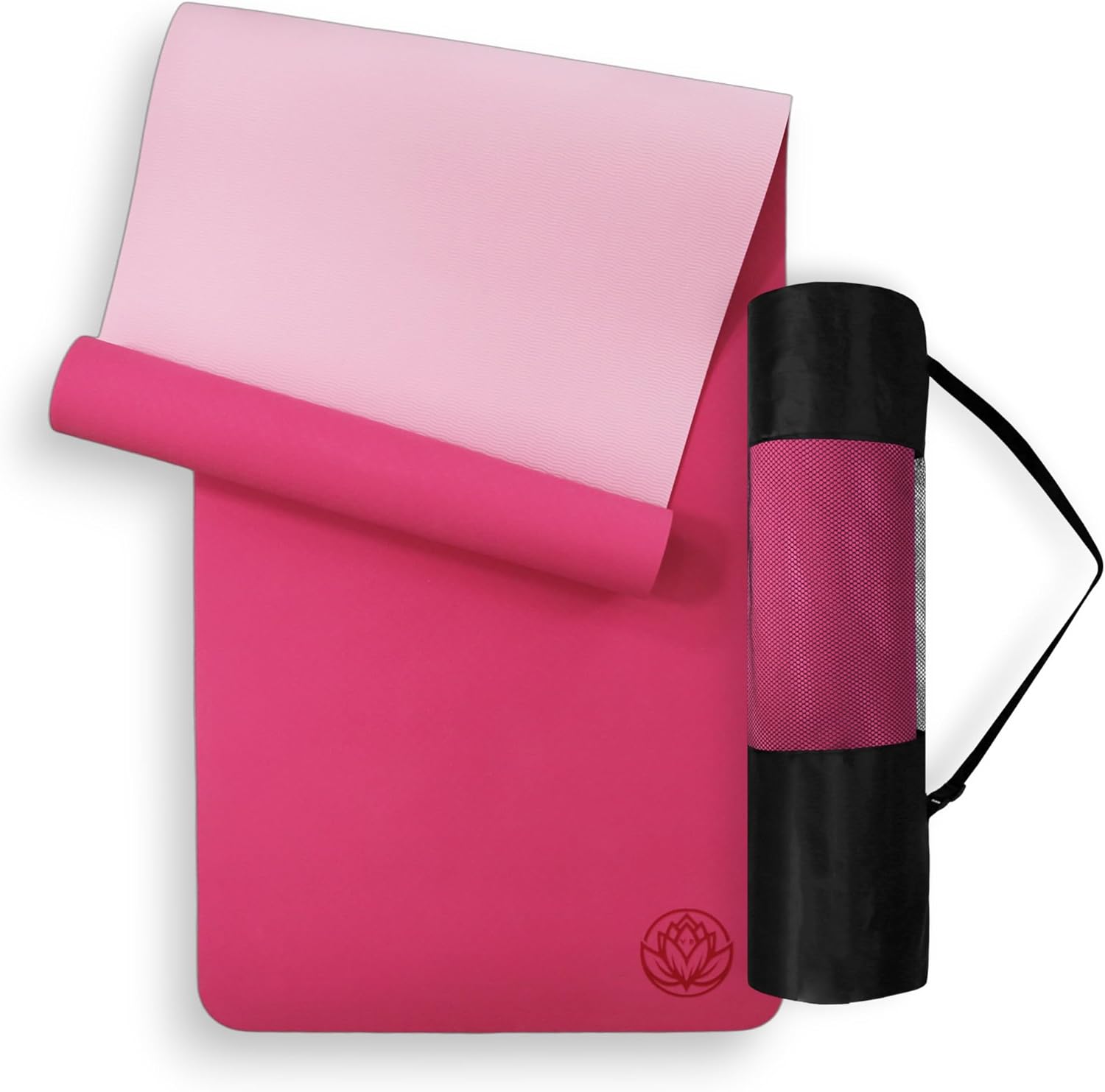 VonBueren Yogamatte rutschfest | Ca. 183 x 61 cm | Yogamatte | Pilates-Gymnastikmatte