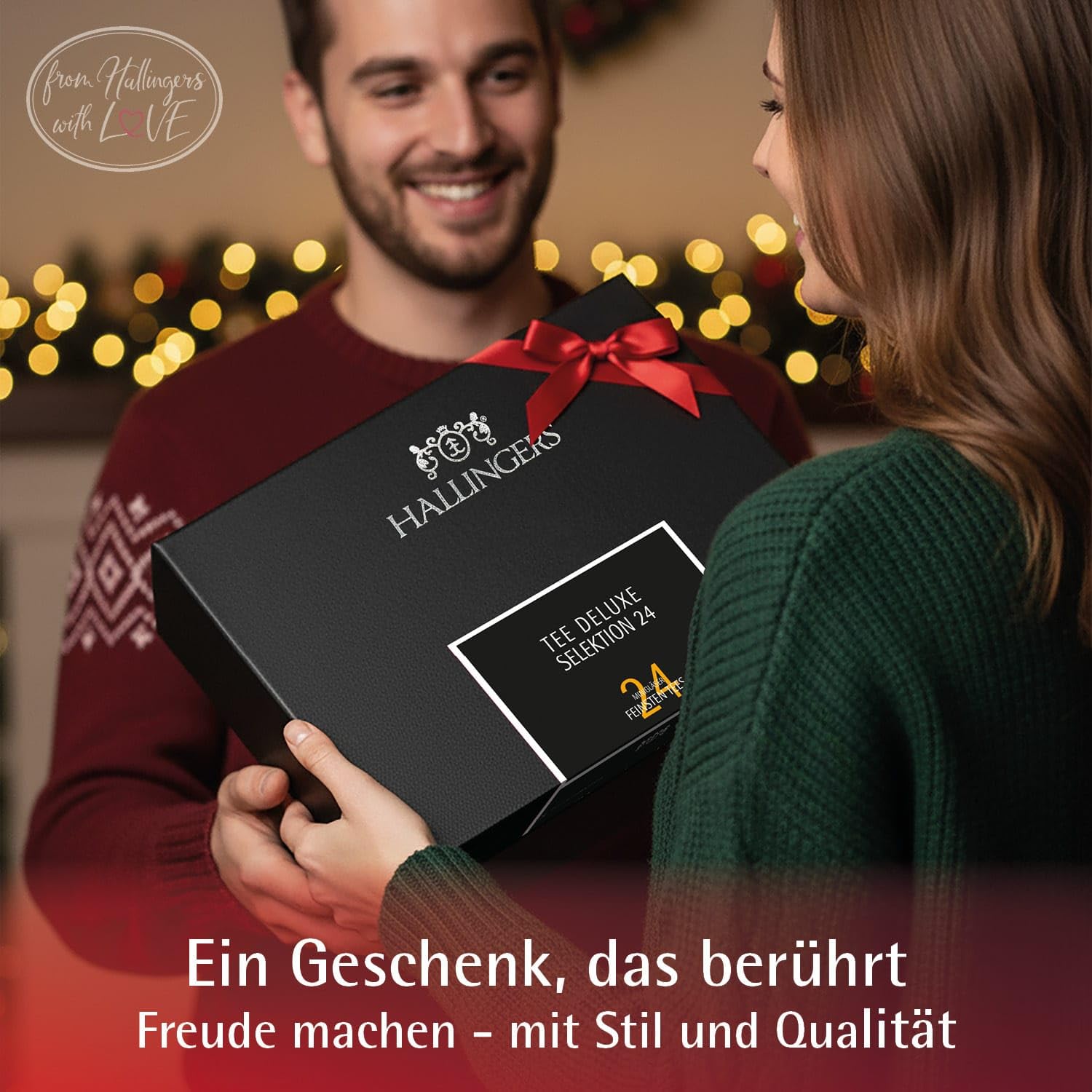 Hallingers Genuss Manufaktur Tee-Geschenkset – 24 Sorten Premium Loser Tee Probierset in edler Geschenkbox mit Rezeptheft „Tee Deluxe Selection 24“, Geschenkidee für Sie und Ihn – Bild 5