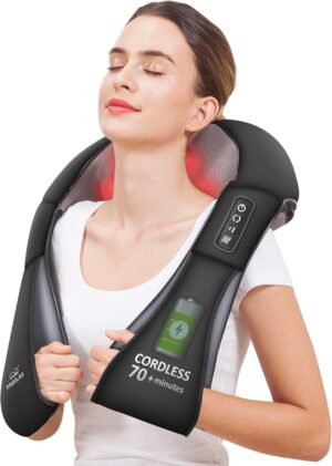Snailax Kabelloses Massagegerät, S...