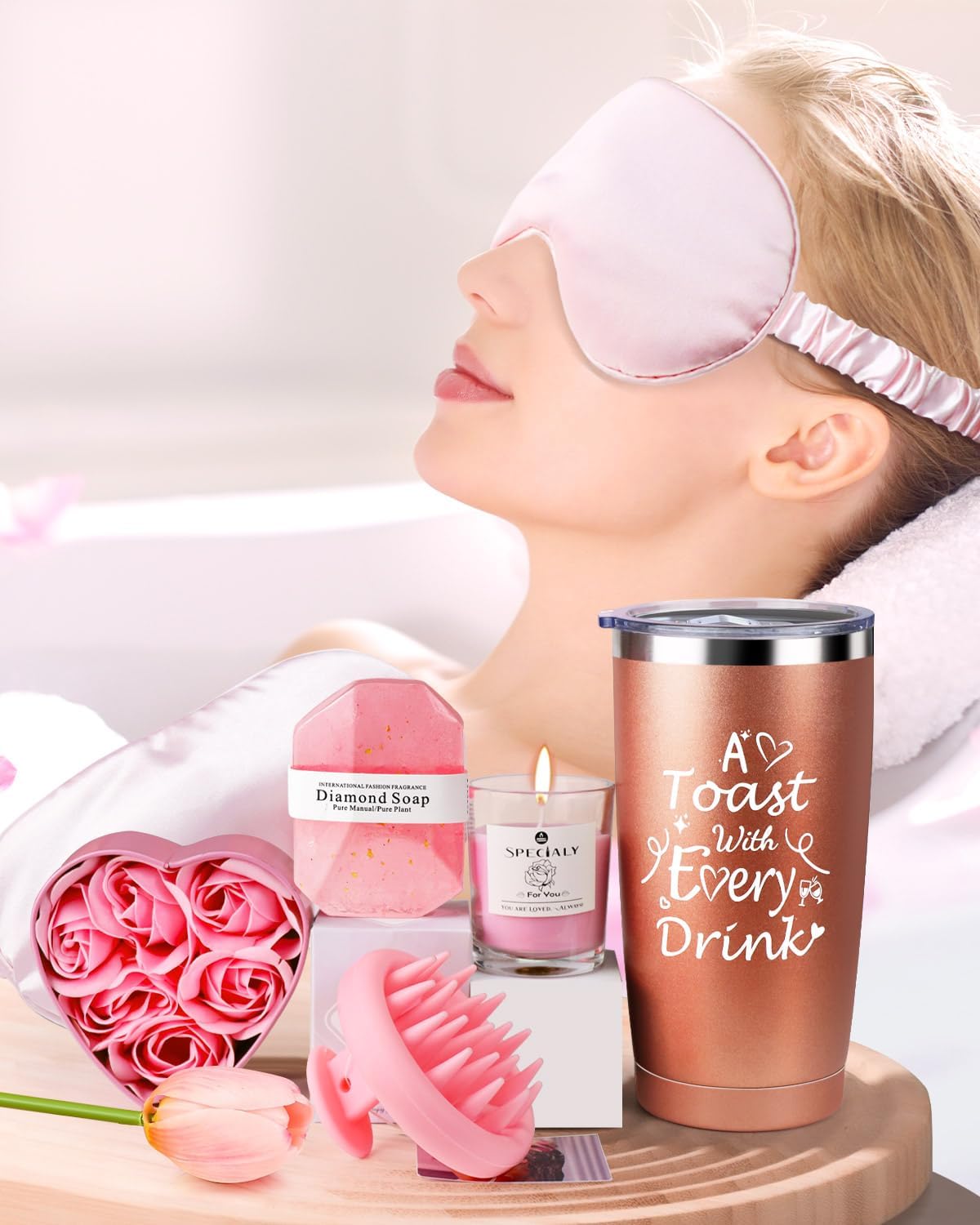 Geschenke für Frauen, Geburtstagsgeschenk für Frauen, Geschenkideen für Schwester, Mutter, Freundin, Geburtstagsgeschenkset, Valentinstag, Muttertag, Weihnachtstag – Bild 7