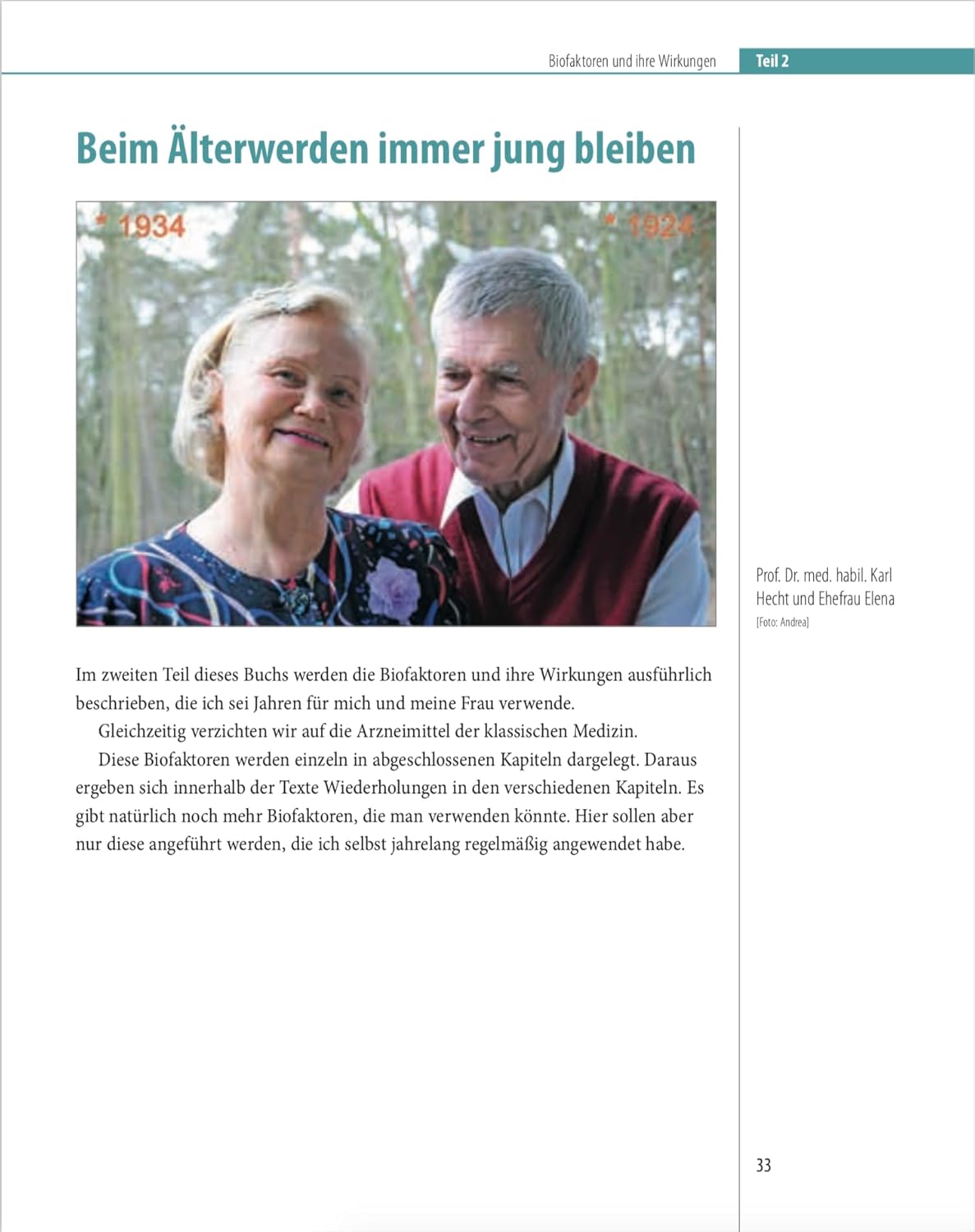 Biofaktoren für gesundes Altern: Sinnvolle Nahrungsergänzungsmittel und Maßnahmen, um mit einer gesunden Lebensweise vital alt zu werden. Ein Ratgeber für Gesundheit ohne Ablaufdatum – Bild 8