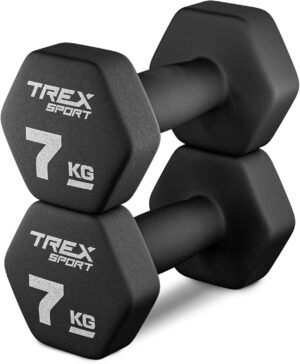 TREX SPORT Neopren-Hanteln-Set | Ha...