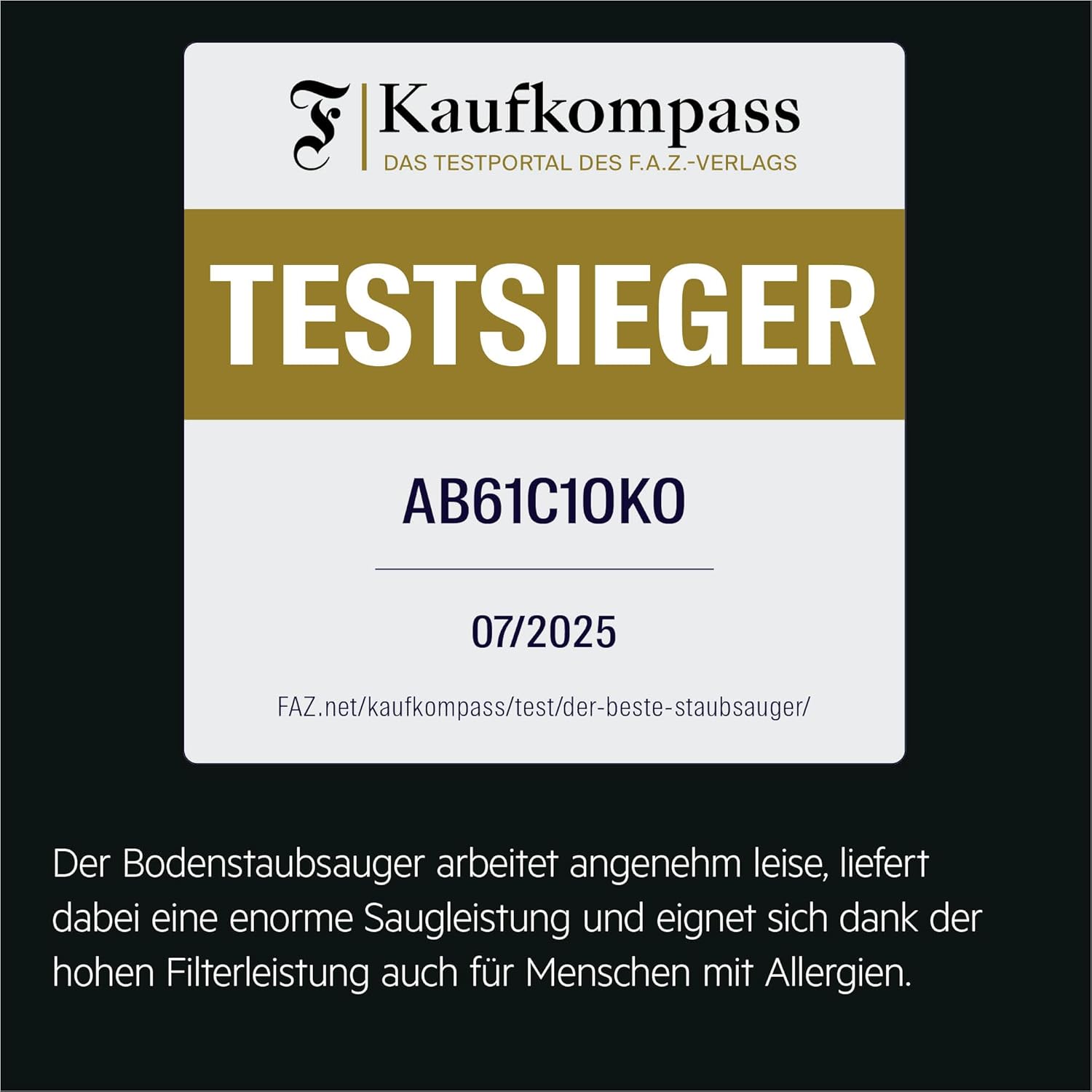 AEG Clean 6000 AB61C1OKO Öko-Staubsauger, hohe Saugleistung, zusätzliche Düsen, XL-Räder, Edelstahl-Teleskoprohr, 65 % recyceltes Material, 12 m Kabel, 850 Watt, Zubehör, grau – Bild 3
