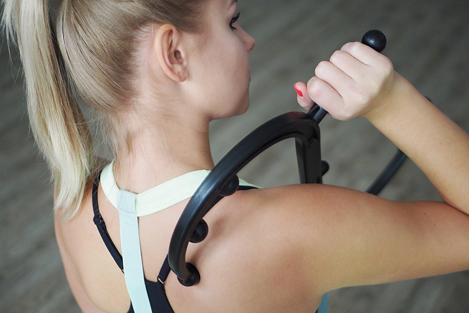 Triggerpunkt-Massagegerät ✓ Sapura Health ✓ Deutscher Gebrauchsgriff ✓ Selbstmassagegerät ✓ Faszienverklebungen lösen ✓ Triggerpunkt-Selbstmassagegerät ✓ Nacken lockern ✓ Massagegerät für Schultern und Rücken ✓ Effektive entlastende Triggerpunktmassage ✓ – Bild 4