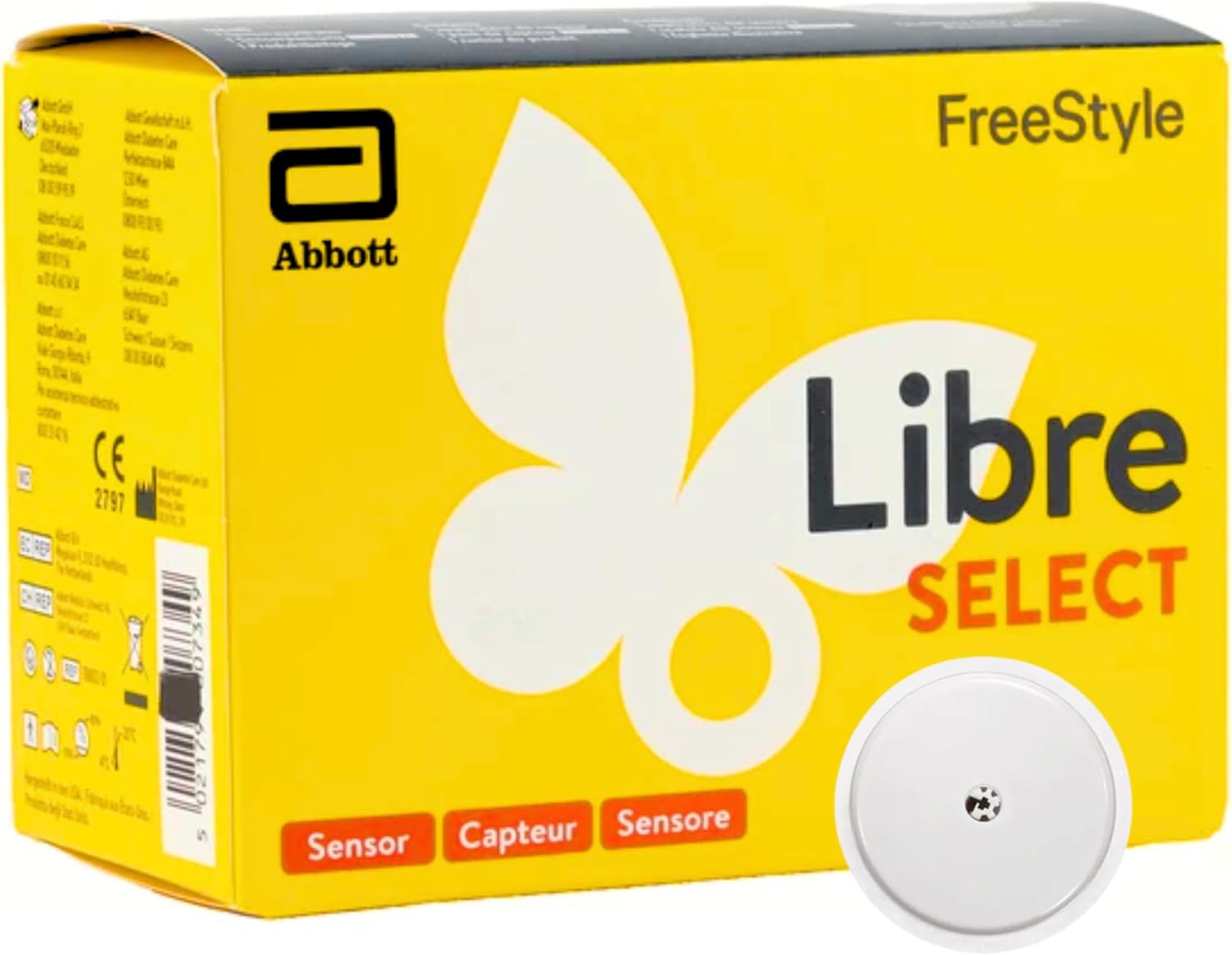 FreeStyle Libre Select Sensor, neues Glukosemesssystem für kontinuierliche Überwachung, 15 Tage