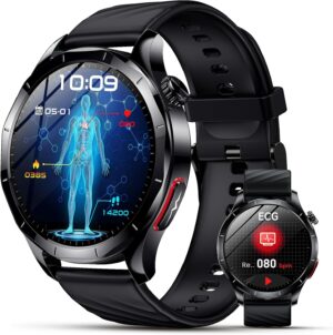 2026 Herren Smartwatch mit EKG/HRV/...