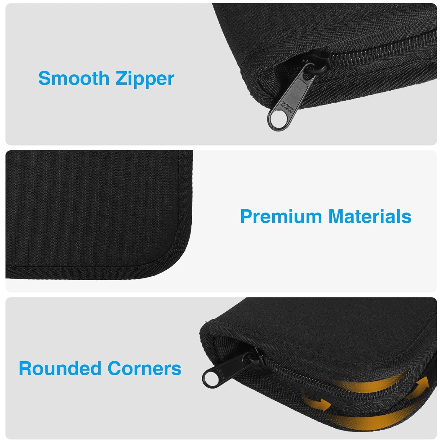MEDMAX Diabetikertasche, Tasche für Blutzuckermessgerät, Teststreifen, Testkit, Reisetasche für Diabetiker mit Tragegriff für Glukosemessgerät, Glukometer-Aufbewahrungstasche, (aktualisierte Version) – Bild 7
