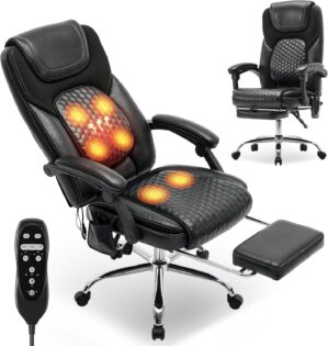 COLAMY Ergonomischer Chefsessel aus...