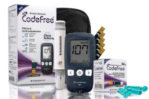 SD CodeFree Blutzuckermessgerät-Se...
