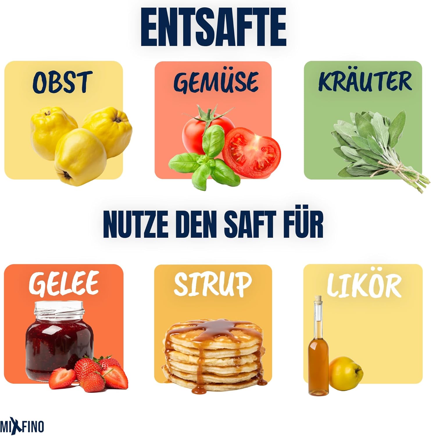 MixFino Dampfentsafter für Thermomix TM7 – Saftkocher mit Rezeptanleitung – Bild 3